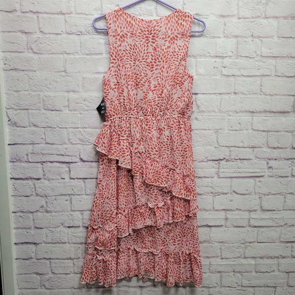 NEW Kate and Lily Sleeveless Ruffle Dress‎ Size 8 Chiffon Lined Boho Cottage - Picture 5 of 7